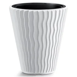 DIKER HOME Plastična saksija za cveće 40x71 cm bela