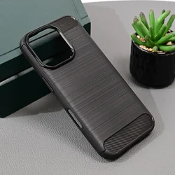 Maska za mobilni telefon iPhone 16 Pro DEFENDER SAFEGUARD, Crna