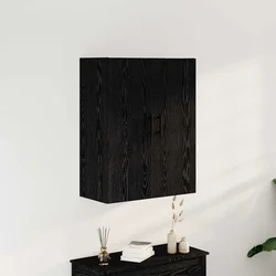 Kabinetski zidni Crni hrast 69,5 x 34 x 90 cm Konstruirano drvo