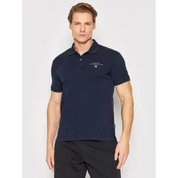 Napapijri Polo majica Elbas NP0A4GDL Mornarsko modra Regular Fit