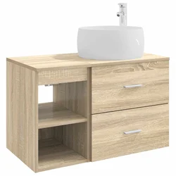 Set namještaja za kupaonicu 2 pcs Hrast sonoma