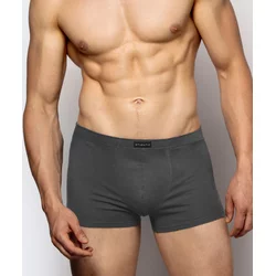 Mens fitted boxers ATLANTIC - dark gray