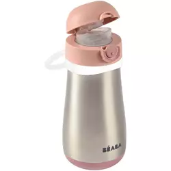 Beaba flašica od nerđajućeg 350ml, old pink