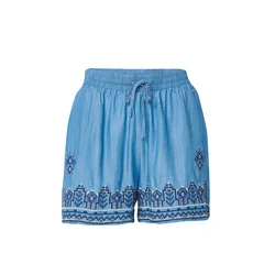 KOROSHI Kavbojke mornarska/moder denim/bela