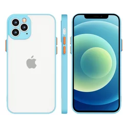 Silikonska fleksibilna futrola Milky Case za Apple iPhone 12 Pro Max - Plava KP11773