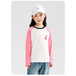 QQ Duck Majica dugih rukava za devojčice, Roze