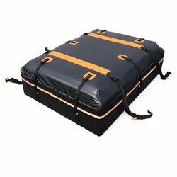 Car 888 Accessories Krovna torba za auto, 425 l, Crni