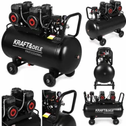 shumee Brezoljni kompresor 100L 2x2200W | Kraft&Dele