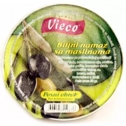 BILJNI NAMAZ SA MASLINAMA 50G VIECO