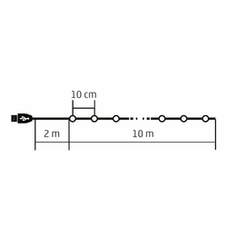 home Dekorativna rasvjeta, micro LED svjetlosni niz - ML 112 RGB
