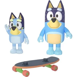 Paket dveh figuric - Skateboard (BLUEY & BANDIT) - 1 k.