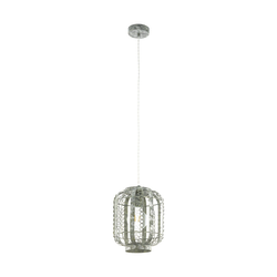 Eglo 49133 - Luster na sajli HAGLEY 1xE27/60W/230V