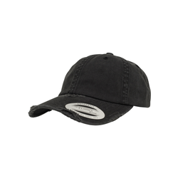 Low Profile Destroyed Cap Black