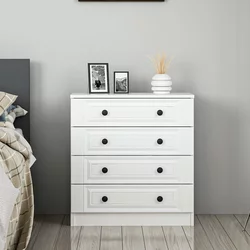 Aberto Design Komoda Kale 72x42x77cm Bela