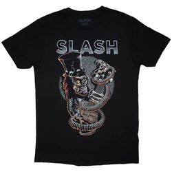 Slash Skull Guitar Snake Black M Majica