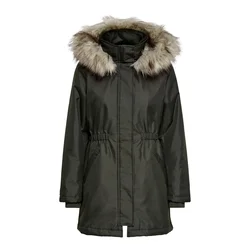ONLY Zimska jakna ONLMATHILDA temno zelena