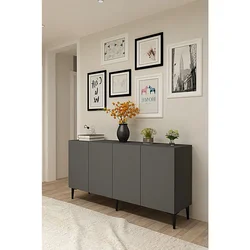 Hanah Home komoda Apolos 150, 150 cm, antracit