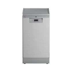 Beko Mašina za pranje sudova BDFS15030X, 5 programa, 10 kompleta, Siva