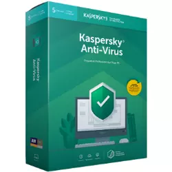 KASPERSKY Anti-Virus, 3D, licenca jedna godina