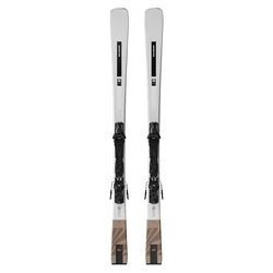 Salomon S/MAX W XR + M10 GW L80, set ženski all round skija, srebrna L49130900