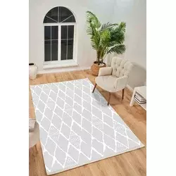 Conceptum Hypnose Tepih Boyut By053, 200x500 cm, Sivi