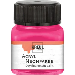 Kreul 77263 Akrilna barva Neon Pink 20 ml
