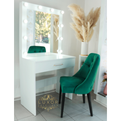 Luxor Furniture Sto za šminkanjeLux 80, Beli