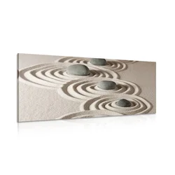 Slika Zen kamni v pesku - 120x60