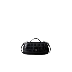 Ročna torba Calvin Klein Ck Croc Top Handle Bag LV04F3903G Črna
