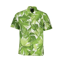GANT SHORT SLEEVE SHIRT MEN GREEN