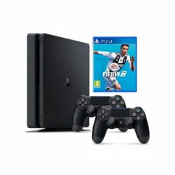 SONY PlayStation 4 Slim 500GB + Dodatni kontroler DS4 + Fifa 19