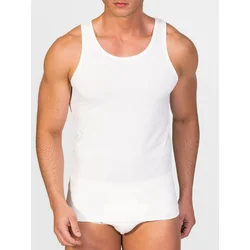 zd ZERO DEFECTS Spodnja majica Tank Top Soy fiber naravno bela