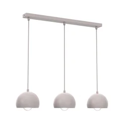 Luster na sajli SOOL 3xE27/15W/230V krem boje
