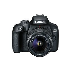 Canon EOS 4000D + 18-55 DC III Black DSLR digitalni fotoaparat s objektivom EF-S 18-55mm f/3.5-5.6