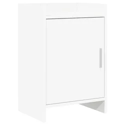 vidaXL Posteljne mize Bela 40 x 30 x 60 cm Inženirski les