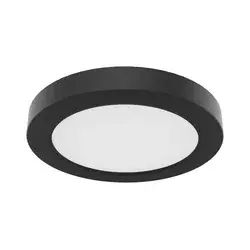 LED stropna svetiljka EVORA LED/6W/230V 3000/4000/6000K O 14 cm crna