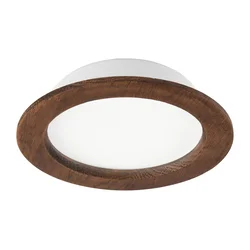 LED ugradna svetiljka WOODY SPOT LED/16,5W/230V 4000K trešnja, prečnik 18,5 cm