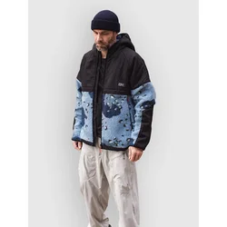 Salty Crew Shield Sherpa Jacket blue camo