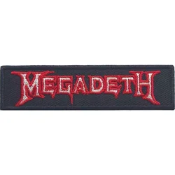 Megadeth Logo Outline Iron-On Patch