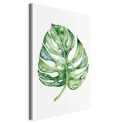 shumee Slika - Akvarel Monstera (1-delna) navpična