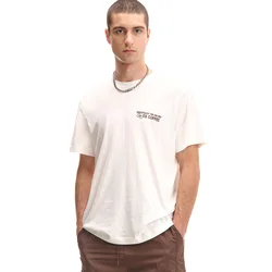 Cropp - Majica s natpisom - Krem
