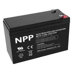 NPP NP12V-7.5Ah, AGM Baterija za UPS C20=7.5AH, T1, 151x65x94x100