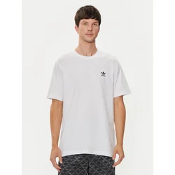 adidas Majica Trefoil Essentials IZ2098 Bela Regular Fit