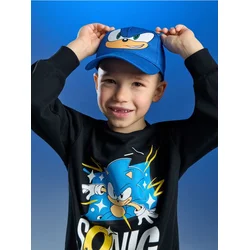 Sinsay - Pamučna kapa sa 3D ušima Sonic the Hedgehog - plava