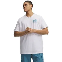 UNDER ARMOUR Majica kratak rukav m blur logo ss M
