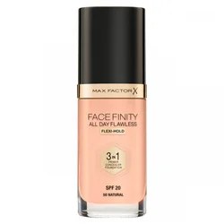 MAX FACTOR Tečni puder Facefinity 3In1 Vegan 50 Natural Rose 30 ml