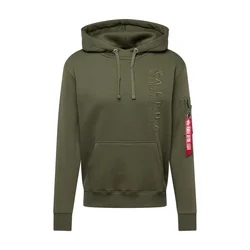 ALPHA INDUSTRIES Majica EMB oliva