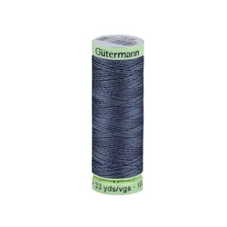 Poliestrska preja Gütermann Jeans 30 m - hidro modra