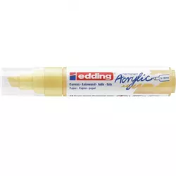 Akrilni marker E-5000 broad 5-10mm kosi vrh Edding nežno zuta