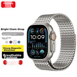 Binghong Zamenska narukvica za pametni sat za Apple Watch Ultra 3, Tamnosiva